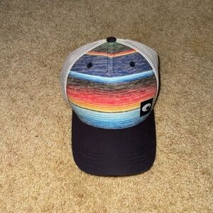 Colorful Striped Costa Trucker Hat